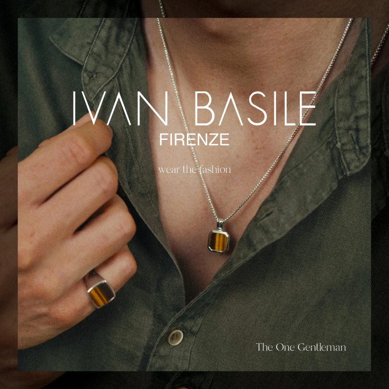 ciondolo, anello di ivan basile, firenze - wear the fashion - the one gentleman